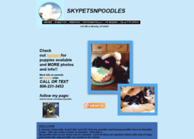 Skypetsnpoodles.homestead.com thumbnail