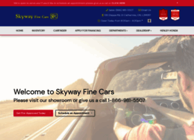 Skywayfinecars.ca thumbnail