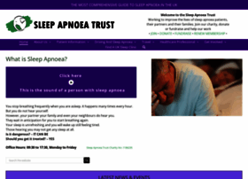 Sleep-apnoea-trust.org thumbnail