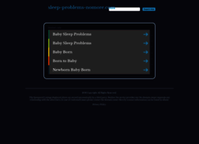 Sleep-problems-nomore.com thumbnail
