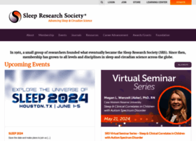Sleepresearchsociety.org thumbnail