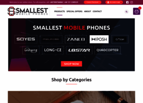 Smallestmobilephones.co.uk thumbnail