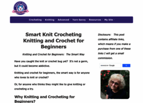 Smart-knit-crocheting.com thumbnail