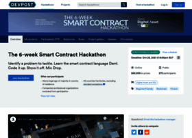 Smartcontracts.devpost.com thumbnail