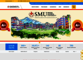 Smims.smu.edu.in thumbnail