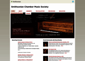 Smithsonianchambermusic.org thumbnail