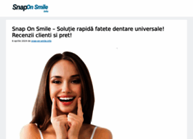 Snap-on-smile.info thumbnail