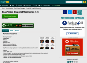 Snapfinder-snapchat-usernames.soft112.com thumbnail