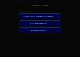 Snapsmedia.io thumbnail