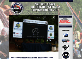 Snellvilledays.org thumbnail