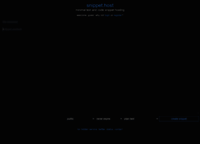 Snippet.host thumbnail