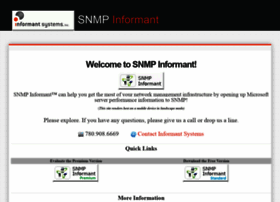 Snmp-informant.com thumbnail
