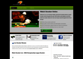 Snooker-streaming.net thumbnail