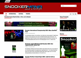Snookermania.de thumbnail