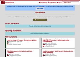 Snookerscores.net thumbnail