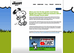 Snoopyplate.com thumbnail