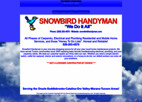 Snowbirdhandyman.com thumbnail