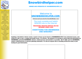 Snowbirdhelper.com thumbnail