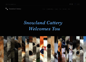 Snowlandcattery.net thumbnail