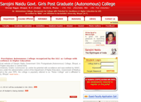 Snpgcollege.ac.in thumbnail