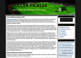 Soccer-picks24.com thumbnail