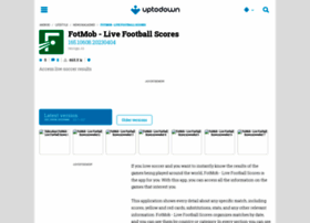 Soccer-scores.en.uptodown.com thumbnail