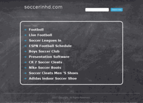 Soccerinhd.com thumbnail
