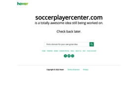 Soccerplayercenter.com thumbnail