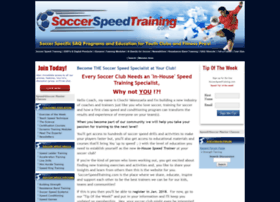 Soccerspeedtraining.com thumbnail