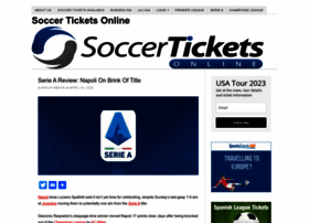 Soccerticketsonline.com thumbnail