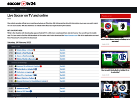 Soccertv24.com thumbnail