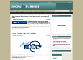 Socialforbusiness.com thumbnail
