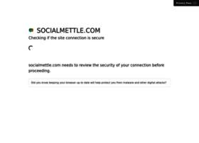 Socialmettle.com thumbnail