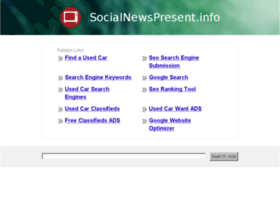 Socialnewspresent.info thumbnail