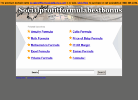 Socialprofitformulabestbonus.com thumbnail