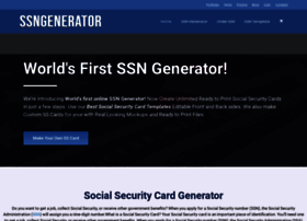 Socialsecuritycardgenerator.com thumbnail