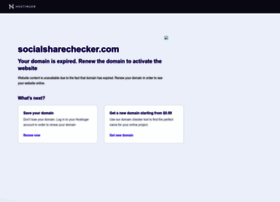 Socialsharechecker.com thumbnail