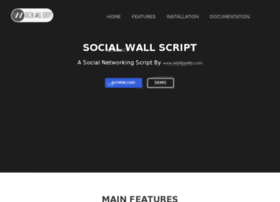 Socialwallscript.com thumbnail
