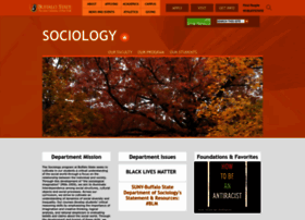 Sociology.buffalostate.edu thumbnail
