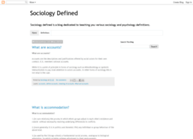 Sociologydefined.blogspot.com thumbnail