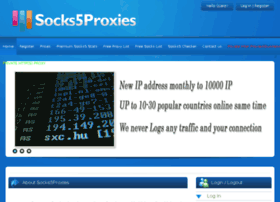 Socks5proxies.com thumbnail