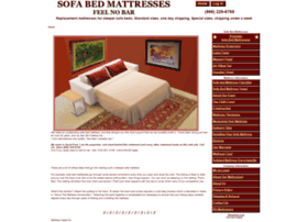 Sofabed-mattress.com thumbnail