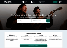 Sofaconcerts.com thumbnail