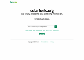 Solarfuels.org thumbnail