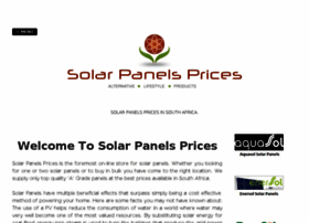 Solarpanelsprices.co.za thumbnail