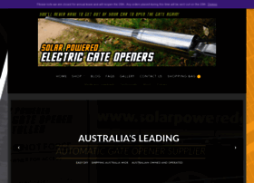 Solarpoweredgates.com.au thumbnail