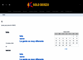 Soloboxeo.net thumbnail Soloboxeo.net thumbnail