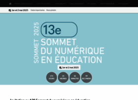 Sommetnumerique.ca thumbnail