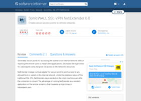 Sonicwall-ssl-vpn-netextender.software.informer.com thumbnail