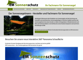 Sonnensegelmann.at thumbnail